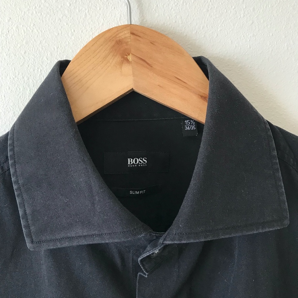 Hugo Boss French Cuff Dress Shirt Slim